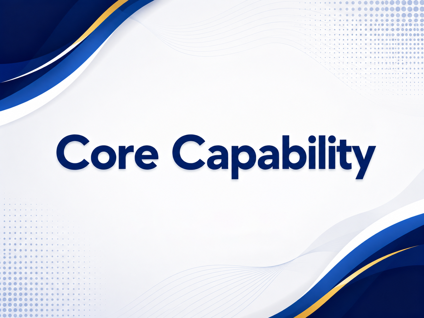 Core Capability graphic banner